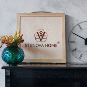 419392 Часы настенные КРИСТАЛ/STENOVA CRYSTAL