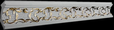 GP-30G Gold плинтус потолочный Glanzepol фото