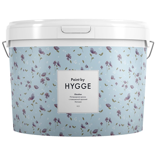 Краска Hygge Обсидиан/Obsidian база A 9 л. фото